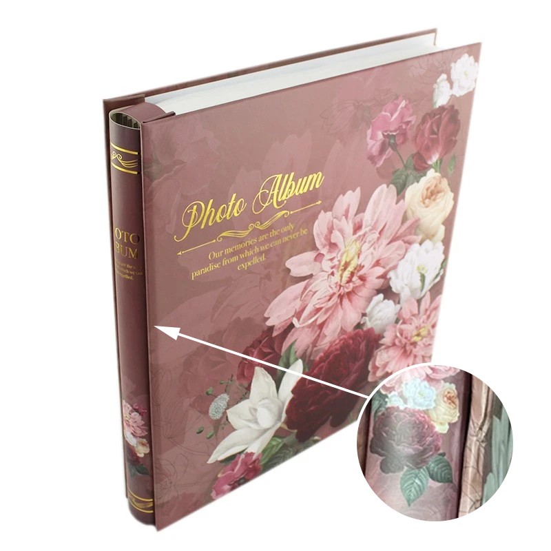 Album foto Peonies Flowers format 10x15, 500 fotografii, 31x35 cm, roz, RESIGILAT - imagine 6